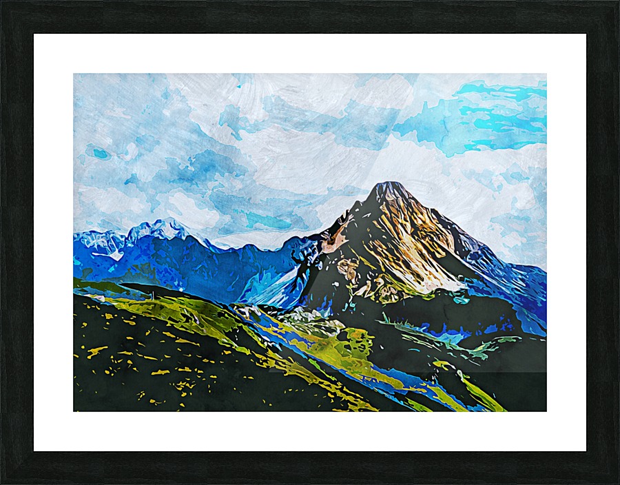 Nature Drawing 5 Picture Frame print