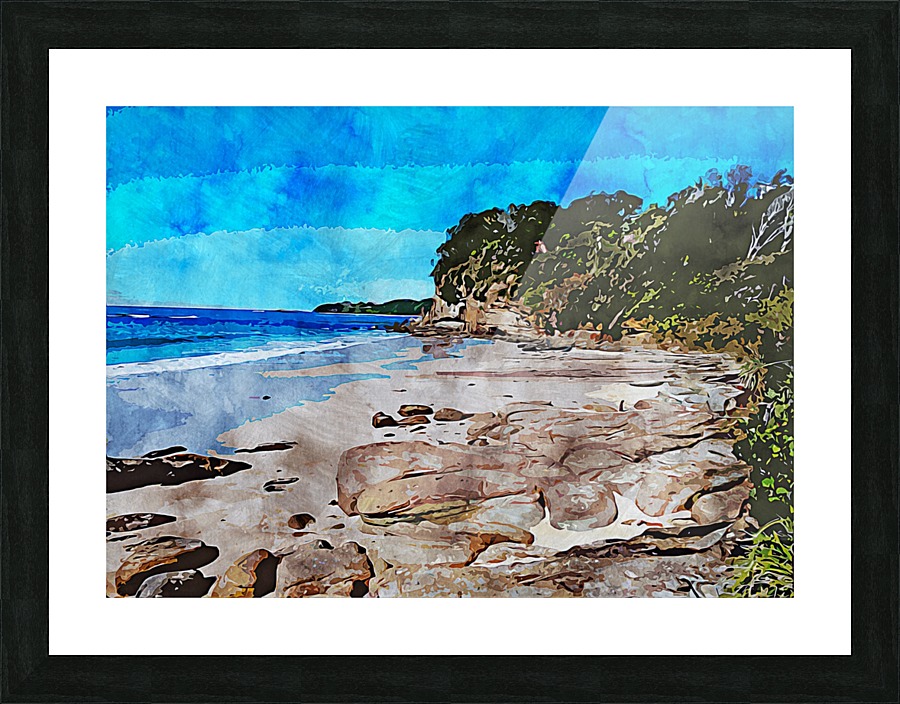 Nature Drawing 4 Picture Frame print