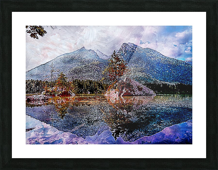 Nature Drawing 3 Picture Frame print