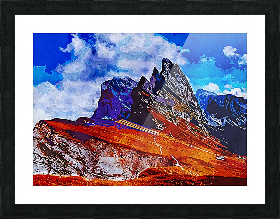 Nature Wall Background 6 Picture Frame print