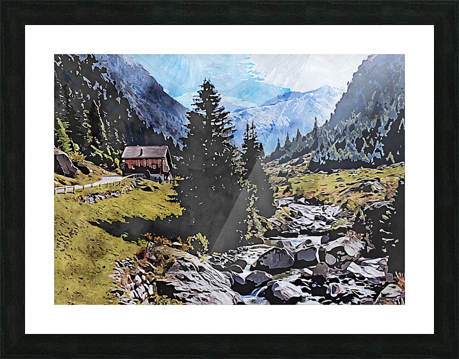 Nature Documentary 9 Picture Frame print