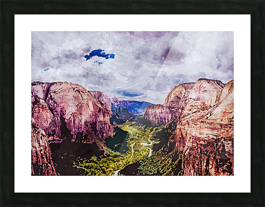 Nature Documentary 5 Picture Frame print