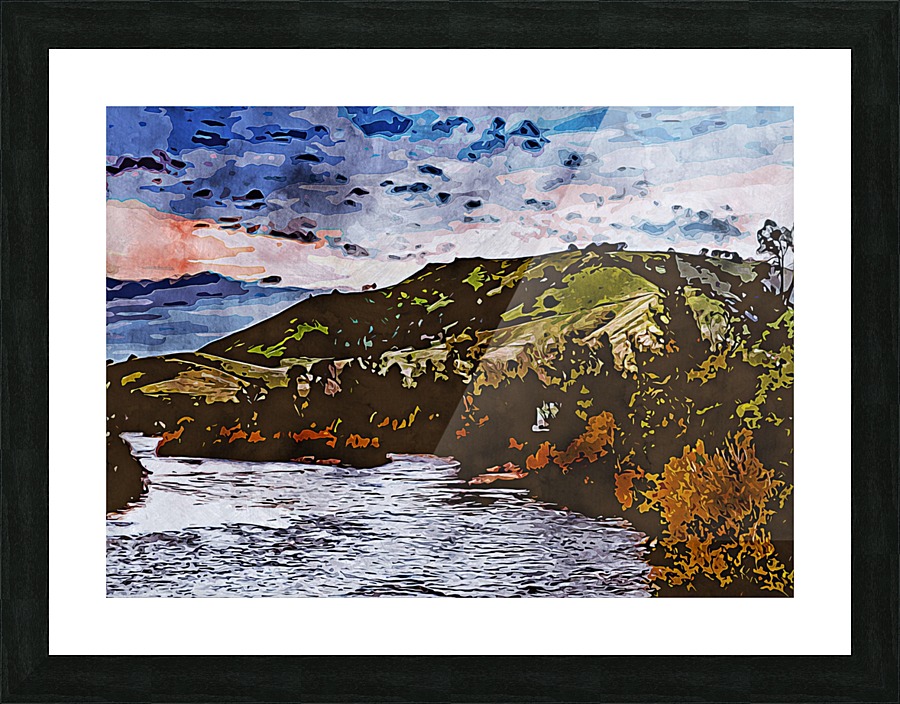 Nature View 9 Picture Frame print