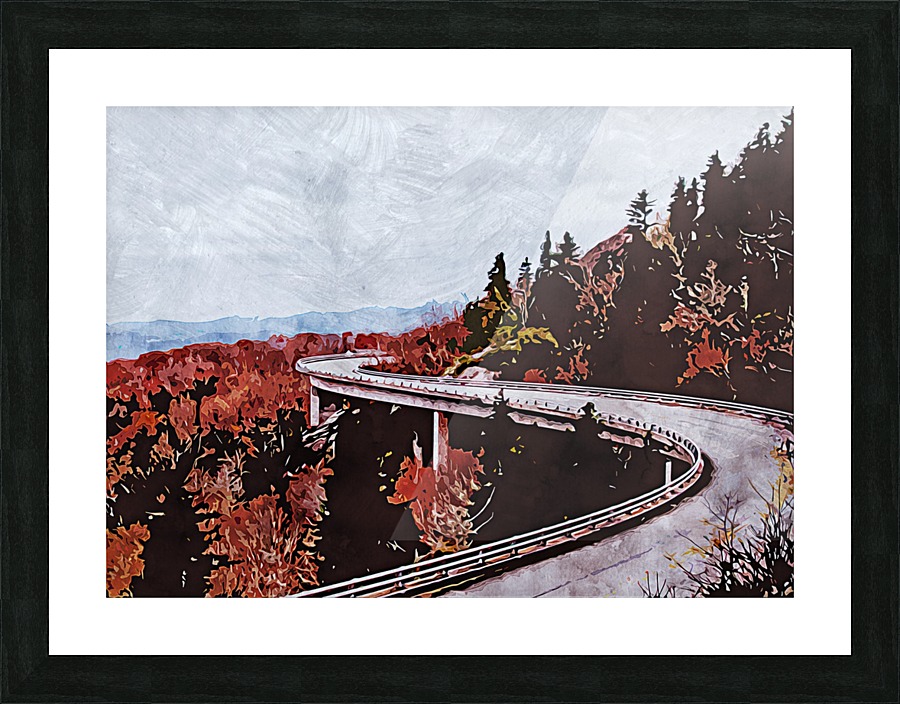 Nature View 7 Picture Frame print