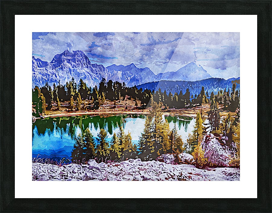 Nature View 6 Picture Frame print