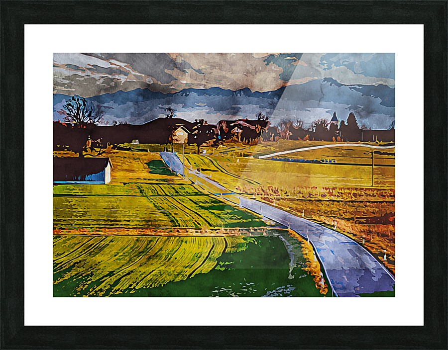 Nature View 3 Picture Frame print