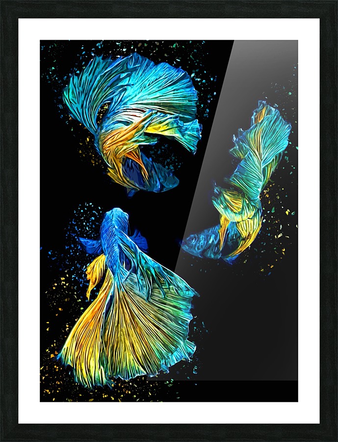 Betta Fish Lover 7 Picture Frame print