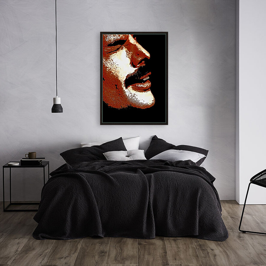 Freddie Mercury Face Reproduction