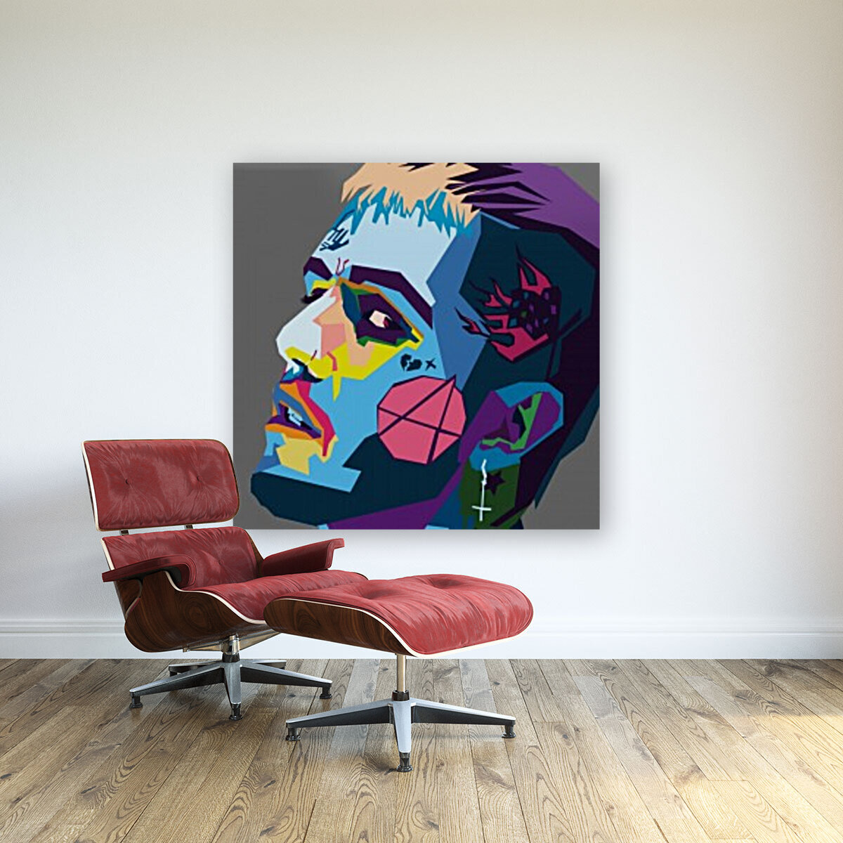 Lil Peep POP ART WPAP STYLE by RANGGA OZI Wall Art