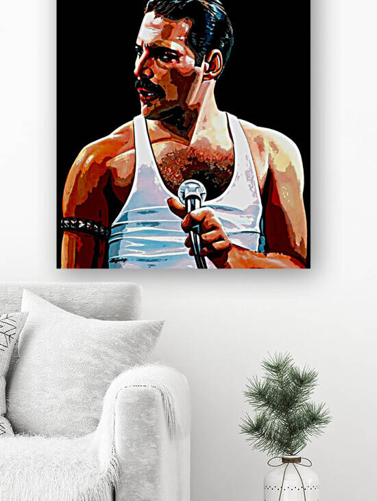 Freddie Mercury Savage Pose by RANGGA OZI