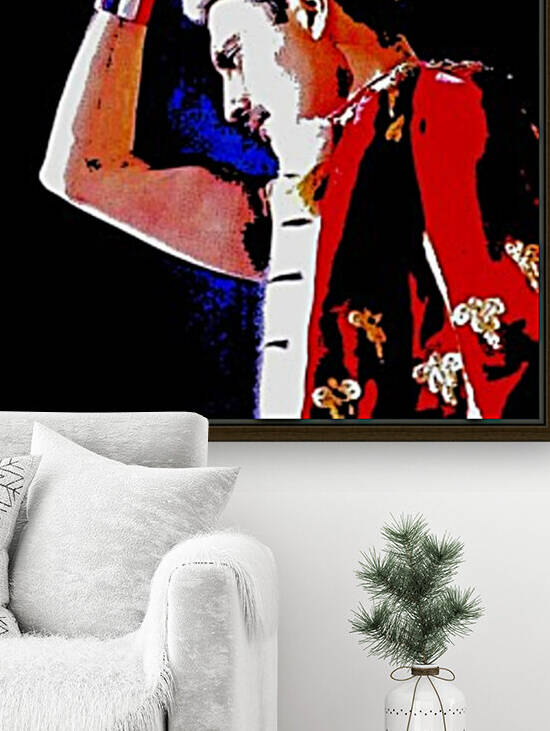 Freddie Mercury Wearing Crown by RANGGA OZI