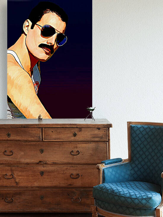 Freddie Mercury Looks Cool by RANGGA OZI