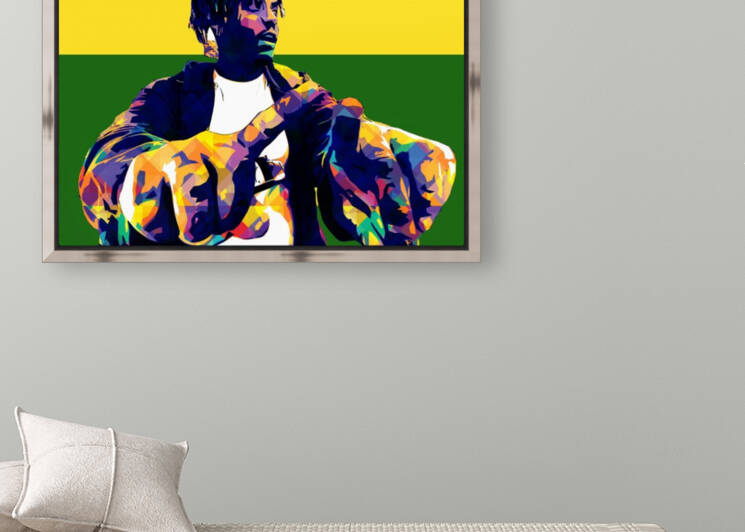 Juice Wrld Best American Rapper Art Style 19 by RANGGA OZI