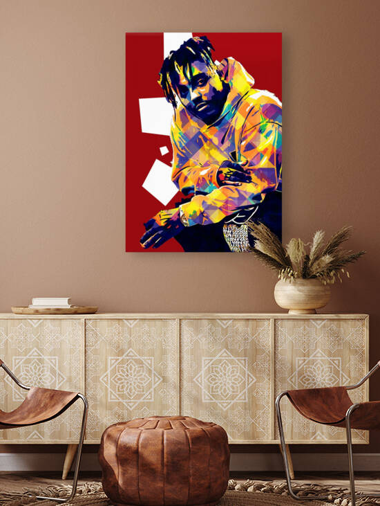 Juice Wrld Best American Rapper Art Style 8 by RANGGA OZI