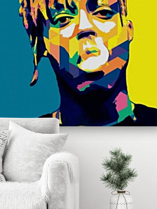 Juice Wrld Best American Rapper Art Style 6 by RANGGA OZI