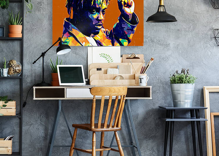 Juice Wrld Best American Rapper Art Style 2 by RANGGA OZI