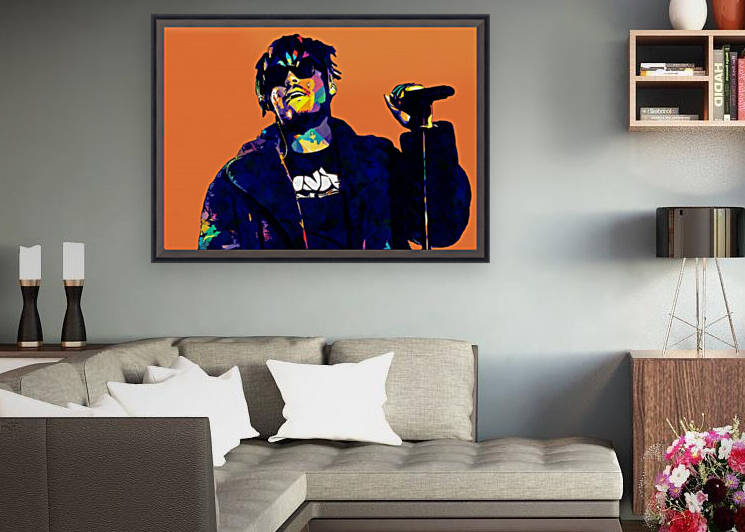 Juice Wrld Best American Rapper Art Style 1 by RANGGA OZI