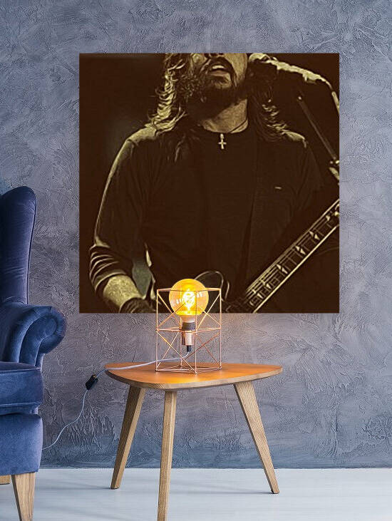 Dave Grohl Retro Vintage Art 16 by RANGGA OZI