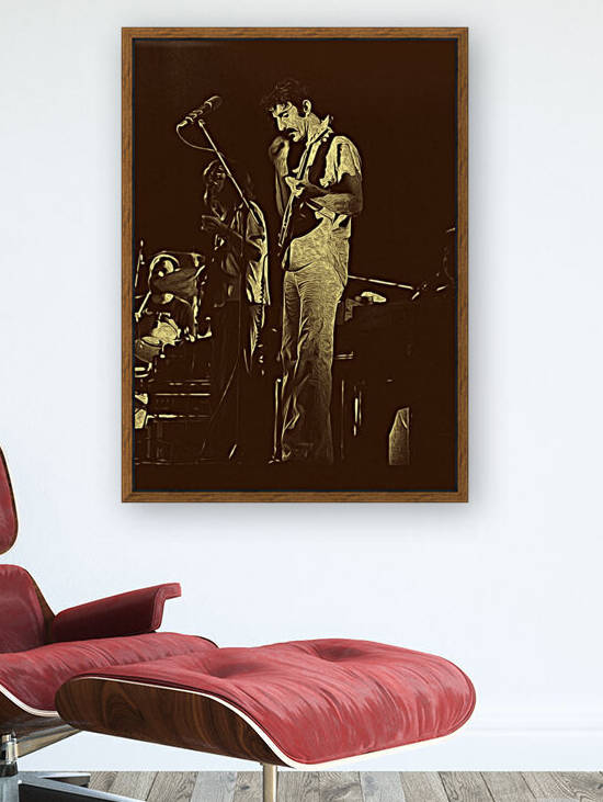 Frank Zappa Oil Painting 3 by RANGGA OZI