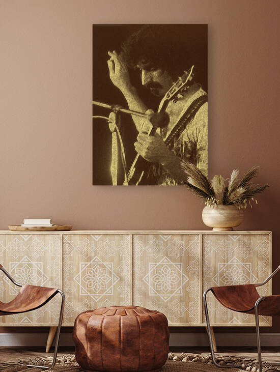 Frank Zappa Oil Painting 8 by RANGGA OZI