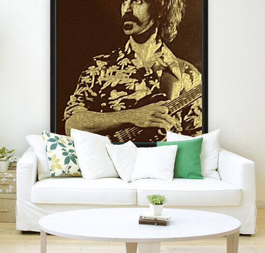 Frank Zappa Oil Painting 12 by RANGGA OZI