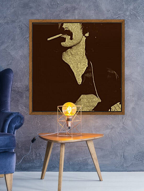 Frank Zappa Oil Painting 13 by RANGGA OZI