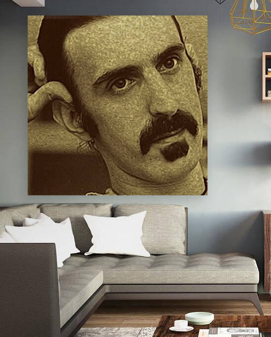 Frank Zappa Oil Painting 16 by RANGGA OZI