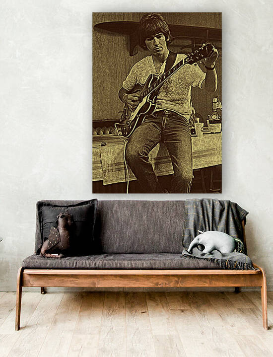 George Harrison Guitarist of the Beatles 2 by RANGGA OZI