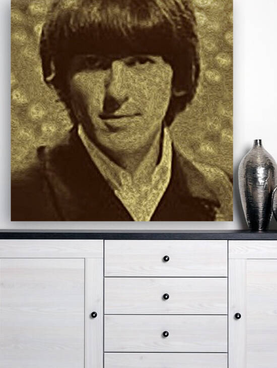 George Harrison Guitarist of the Beatles 22 by RANGGA OZI