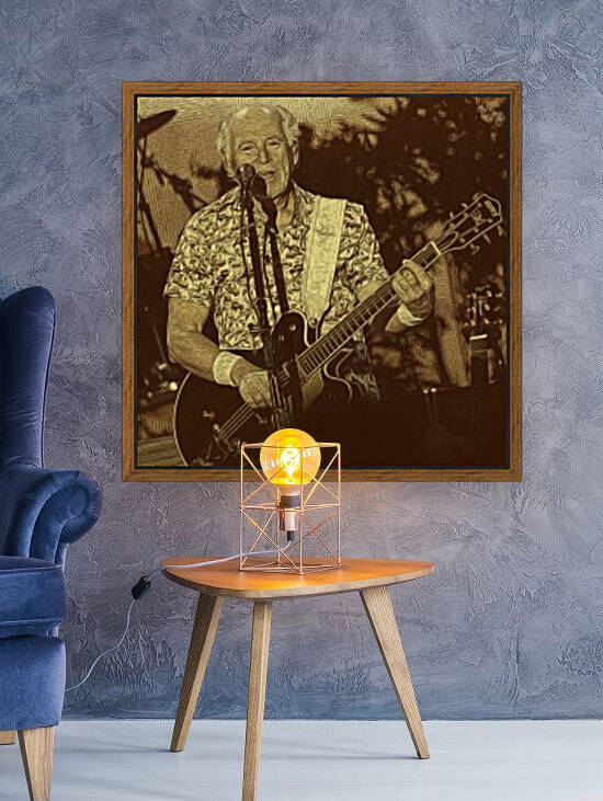 Jimmy Buffett Retro Vintage 8 by RANGGA OZI