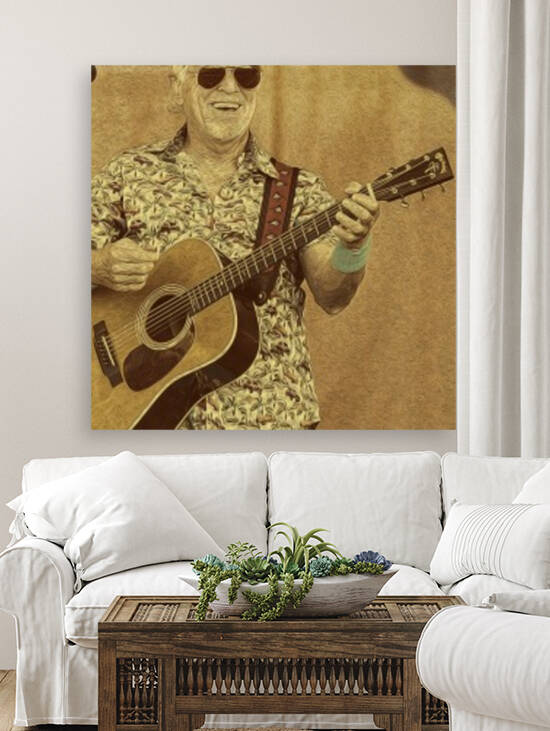 Jimmy Buffett Retro Vintage 14 by RANGGA OZI