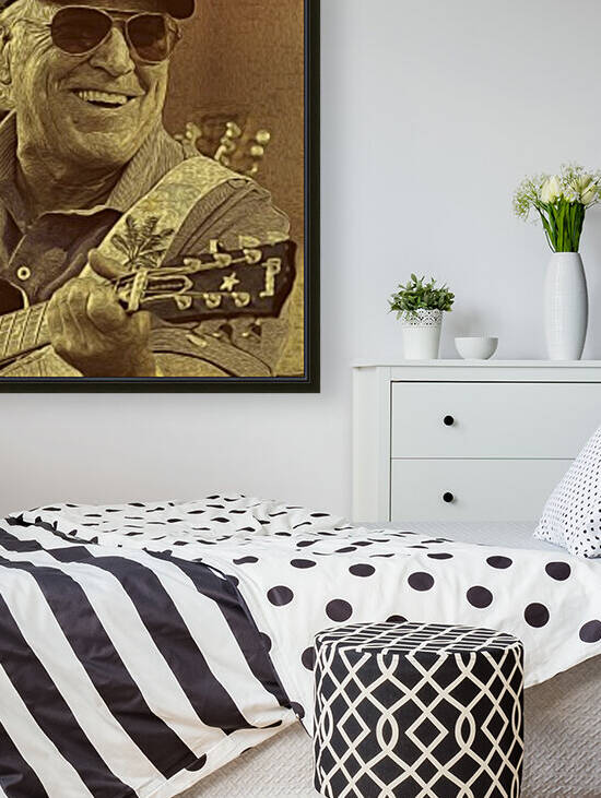 Jimmy Buffett Retro Vintage 22 by RANGGA OZI