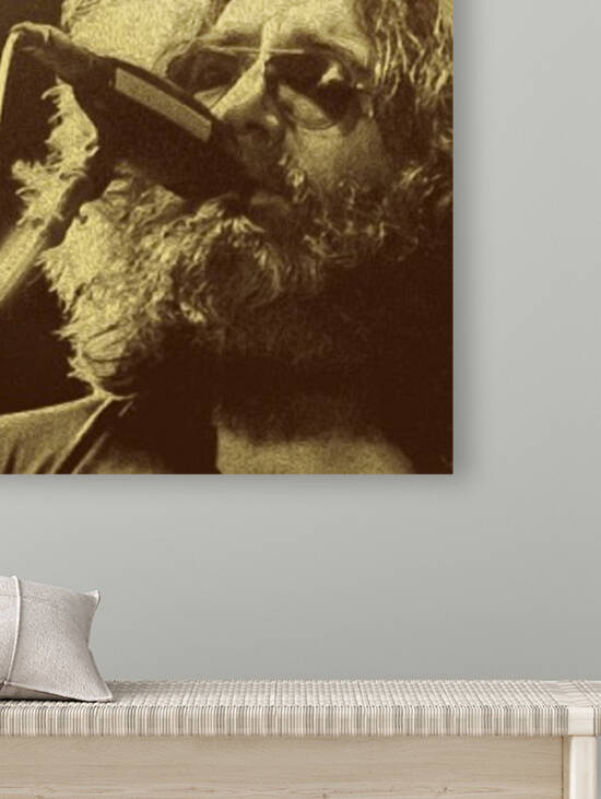 Jerry Garcia Retro Vintage 6 by RANGGA OZI