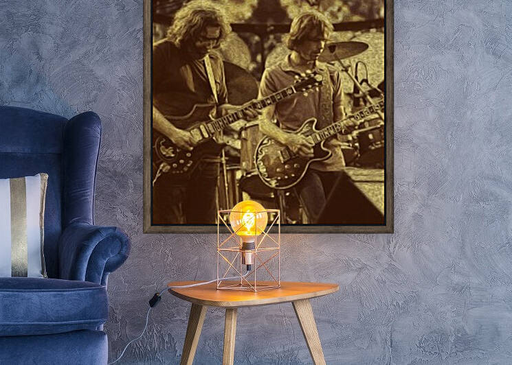 Jerry Garcia Retro Vintage 1 by RANGGA OZI