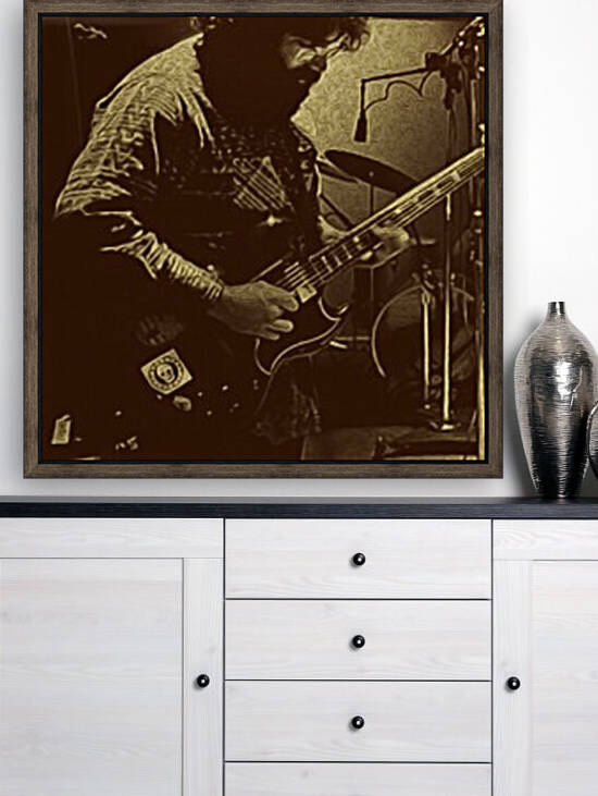 Jerry Garcia Retro Vintage 18 by RANGGA OZI