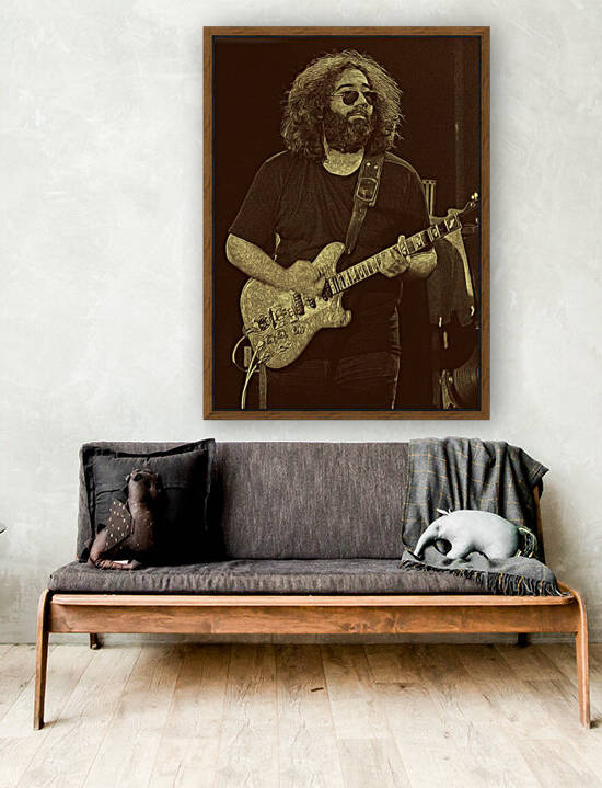 Jerry Garcia Retro Vintage 16 by RANGGA OZI