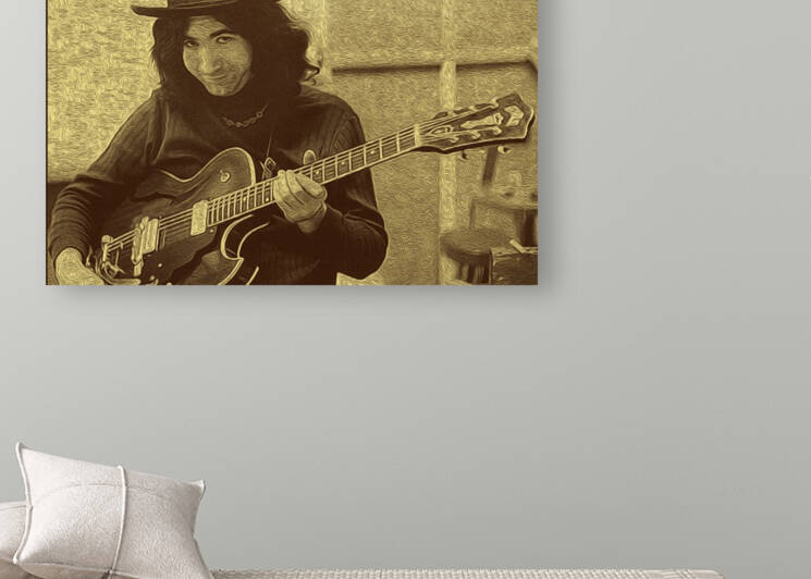 Jerry Garcia Retro Vintage 25 by RANGGA OZI