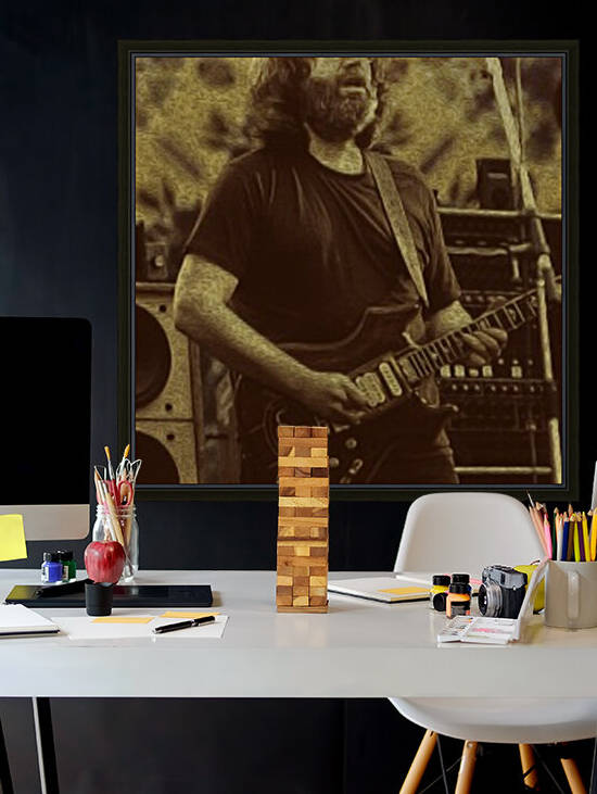 Jerry Garcia Retro Vintage 29 by RANGGA OZI
