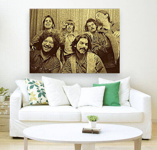 Jerry Garcia Retro Vintage 28 by RANGGA OZI