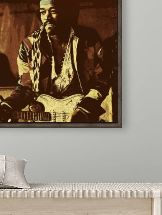The Jimi Hendrix Experience Vintage Moments 7 by RANGGA OZI