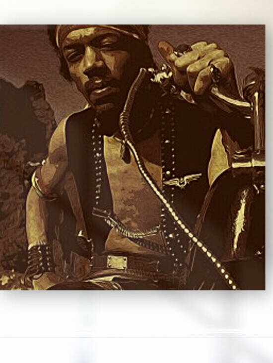 The Jimi Hendrix Experience Vintage Moments 8 by RANGGA OZI