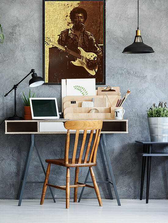 The Jimi Hendrix Experience Vintage Moments 10 by RANGGA OZI