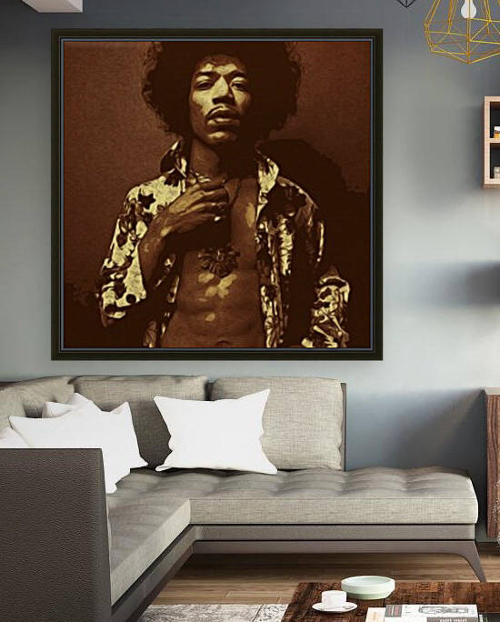 The Jimi Hendrix Experience Vintage Moments 15 by RANGGA OZI