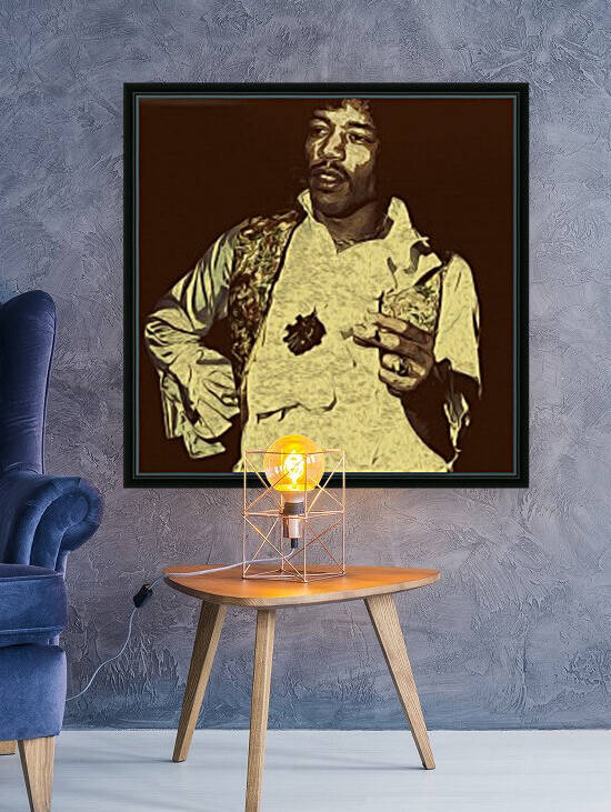 The Jimi Hendrix Experience Vintage Moments 19 by RANGGA OZI