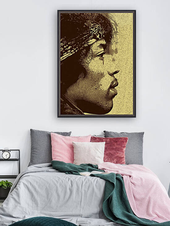 The Jimi Hendrix Experience Vintage Moments 20 by RANGGA OZI