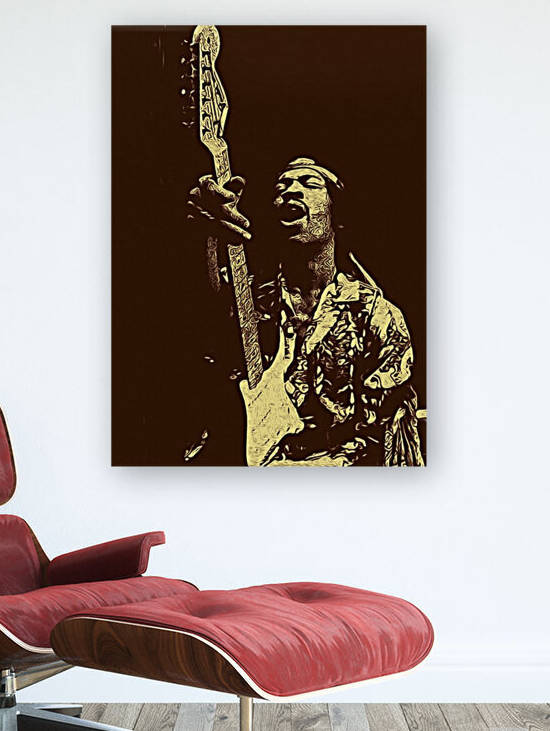 The Jimi Hendrix Experience Vintage Moments 18 by RANGGA OZI