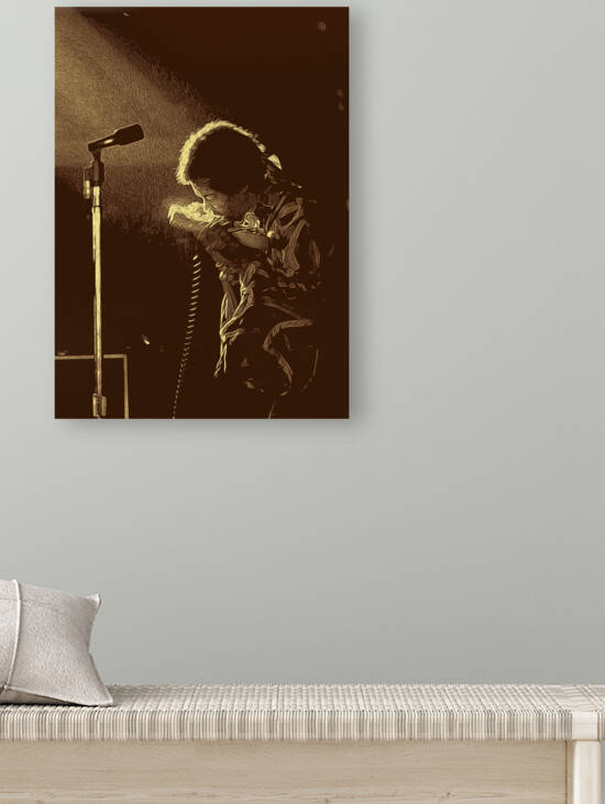 The Jimi Hendrix Experience Vintage Moments 13 by RANGGA OZI