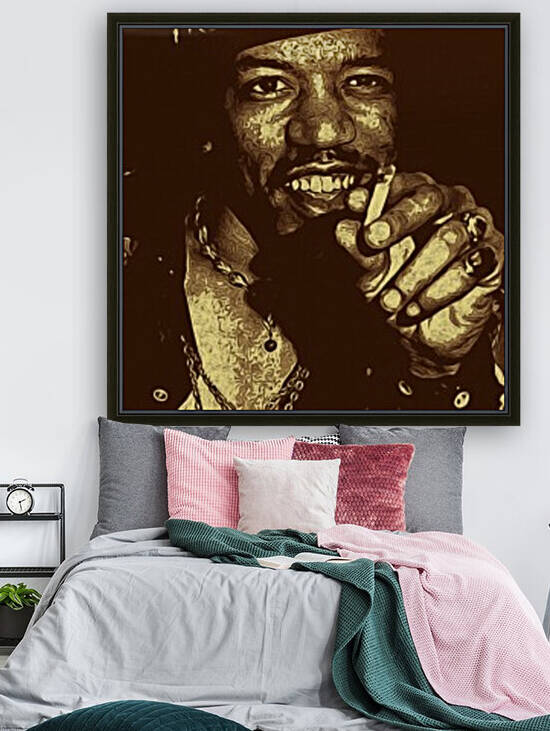The Jimi Hendrix Experience Vintage Moments 16 by RANGGA OZI