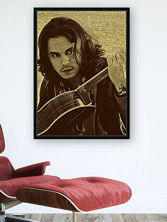 John Mayer Vintage Photo Art 4 by RANGGA OZI