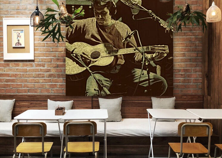 John Mayer Vintage Photo Art 10 by RANGGA OZI